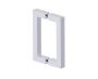 poignée double pour porte de douche 6 po LONDON 2487806 chrome poli