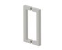 poignée double pour porte de douche 8 po LONDON 2487808 nickel poli