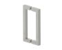 poignée double pour porte de douche 8 po LONDON 2487808 nickel brossé