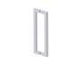 poignée double pour porte de douche 12 po LONDON 2487812 chrome poli