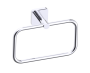 Rectangular anneau porte-serviette MILAN 254460 chrome poli