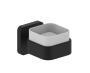porte-savon MILAN 254650 noir mat