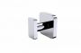 poignée simple pour porte de douche MILAN 2547501 noir mat