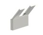 double Coat Hook COLOGNE 255139-2 nickel brossé