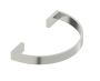 Curved anneau porte-serviette COLOGNE 255463 nickel brossé