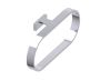 Round anneau porte-serviette COLOGNE 255464 chrome poli