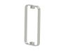 poignée double pour porte de douche 12 po COLOGNE 2557812 nickel brossé