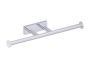 double porte-papier hygiénique MADRID 262155 chrome poli