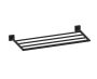21 po tablette porte-serviettes MADRID 262440 noir mat