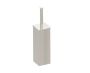 ensemble brosse de toilette (montage muraled) MADRID 262625 nickel brossé