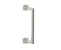 12 po poignée de porte de douche MADRID 2627512 nickel brossé