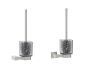 ensemble brosse de toilette LISBON 277610 nickel brossé