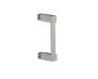 6 po poignée simple pour porte de douche LISBON 2777506 nickel brossé