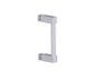 6 po poignée simple pour porte de douche LISBON 2777506 chrome poli