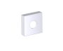 Square Large Rosette LISBON 277SQLG chrome poli