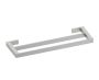 barre à serviette double 18 po MUNICH 288182 nickel brossé