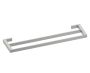 barre à serviette double 24 po MUNICH 288242 nickel brossé