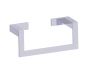 Rectangular anneau porte-serviette MUNICH 288464 chrome poli