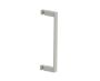 12 po poignée simple pour porte de douche MUNICH 2887512 nickel brossé