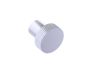 bouton d'armoire moleté droit 310700 chrome poli