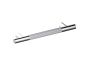 barre d'appui 12 po moleté droit 3109212 nickel poli