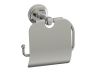 porte-papier hygiénique avec couvercle FLORENCE 322153 nickel poli