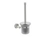ensemble brosse de toilette FLORENCE 322610 nickel poli