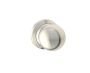 poignée simple pour porte de douche (Knob Only) FLORENCE 3227503 nickel brossé