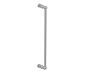 24 po poignée simple pour porte de douche FLORENCE 3227524 nickel brossé