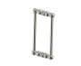 poignée double pour porte de douche 12 po FLORENCE 3227812 nickel poli