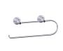 double Post porte-serviettes en papier FLORENCE 322893 chrome poli