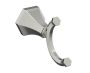 grand crochet à peignoir PISA 342137 nickel brossé