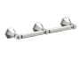 double porte-papier hygiénique PISA 342155 nickel poli