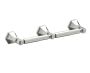 double porte-papier hygiénique PISA 342155 nickel brossé