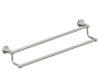 barre à serviette double 24 po PISA 342242 nickel poli