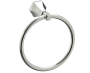 Round anneau porte-serviette PISA 342460 nickel poli