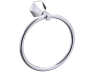 Round anneau porte-serviette PISA 342460 chrome poli
