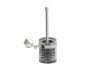 ensemble brosse de toilette PISA 342610 nickel poli
