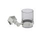 Bathroom Tumbler Cup & Toothbrush Holder PISA 342660 nickel brossé