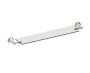 tablette en verre PISA 342671 nickel poli