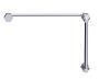 poignée de porte de douche décalée 12 po x 18 po PISA 34271218 chrome poli