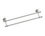 barre à serviette double 24 po LYON 351242 nickel brossé