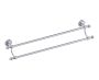barre à serviette double 24 po LYON 351242 chrome poli