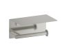 porte-papier hygiénique avec tablette BUILDERS 353159 nickel brossé