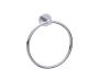 anneau porte-serviette CIRCO 365460 chrome poli