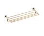 tablette porte-serviettes CIRCO KNURLED 366442 prosecco bronze