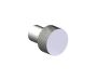 bouton d'armoire CIRCO KNURLED 366700 nickel brossé