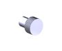 bouton d'armoire CIRCO KNURLED 366700 chrome poli