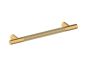 poignée d'armoire CIRCO KNURLED 366708 prosecco bronze