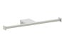 double porte-papier hygiénique NAPLES 422155 nickel brossé